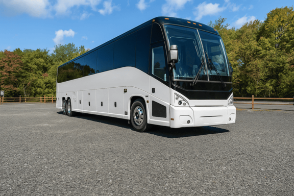 Coach Bus Nashville 56 Passenger Charter Bus