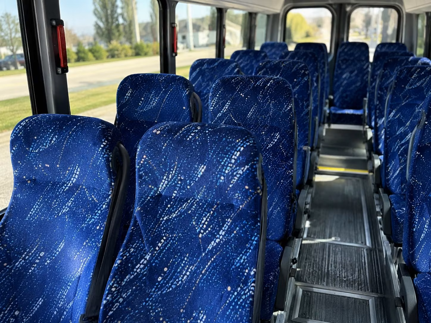 20 passenger minibus inside