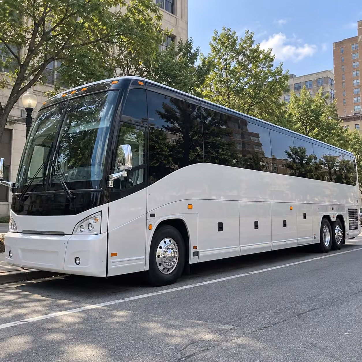 charter buses for large nashville prom groups heading out together