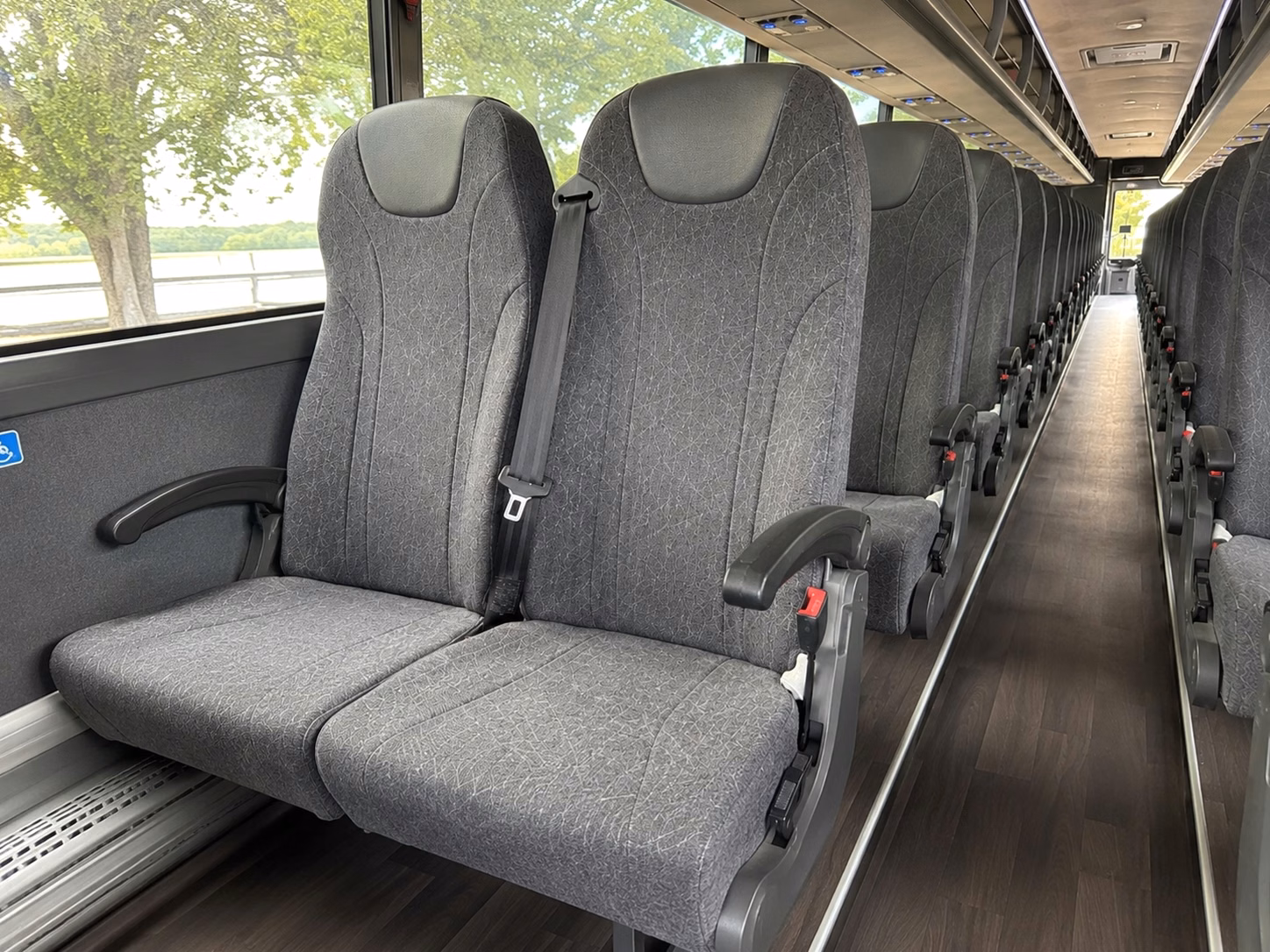 nashville charter bus interior
